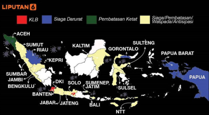 INFOGRAFIS: Status Darurat Corona di Indonesia