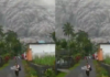 Video Hujan Abu Vulkanik Dan Awan Tebal Karena Erupsi Gunung Semeru, Warga Berlarian